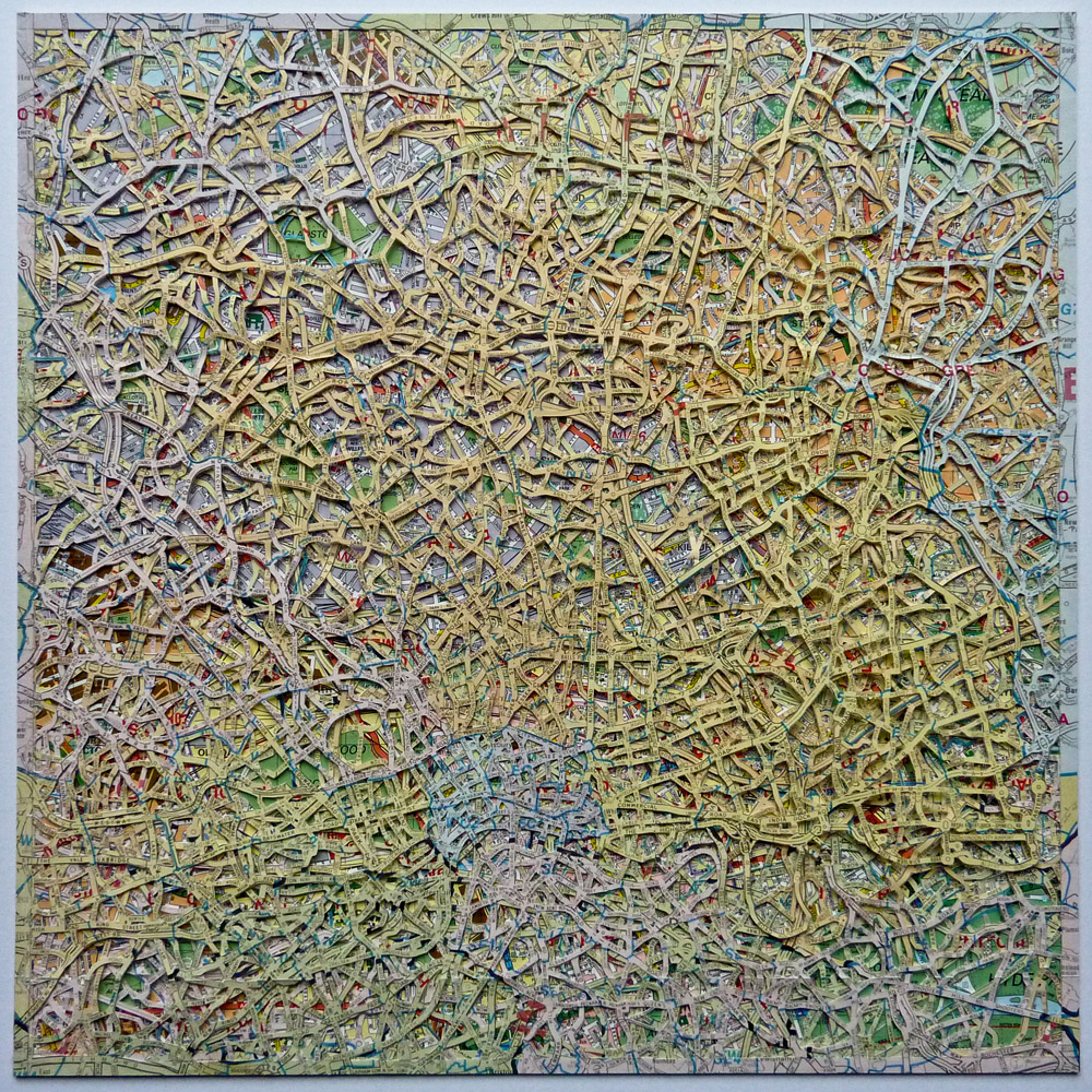 A to Z Postcode Map of London