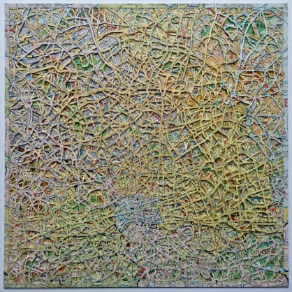 A to Z Postcode Map of London